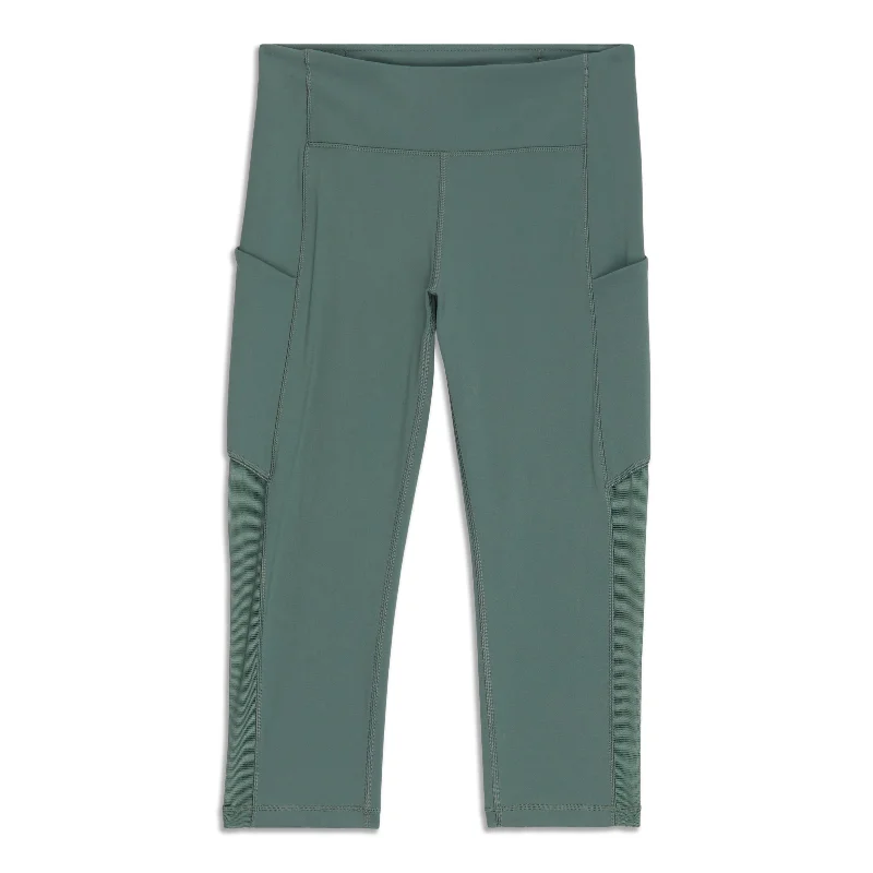 clean fitted pants -Speed Up Crop - Resale