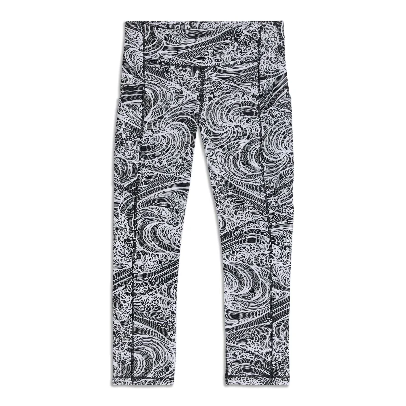 pattern quirky pants -Speed Up Crop - Resale