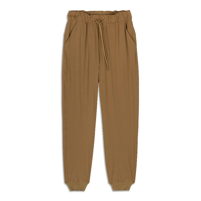 breezy travel pants -Stretch High-Rise Jogger - Resale