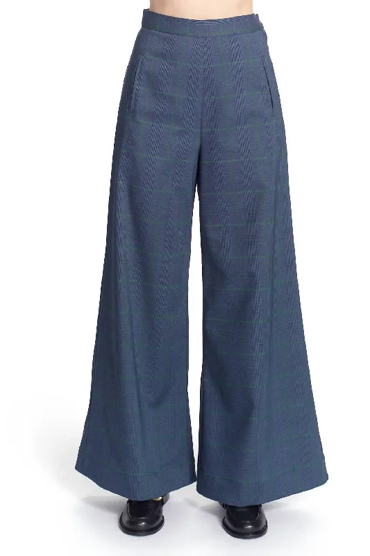 stylish paperbag pants -Tasha Pants In Navy