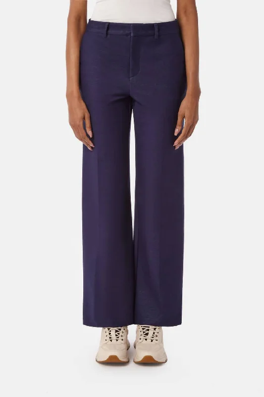 mix soft pants -The Aluda Pants In Medium Blue Wash