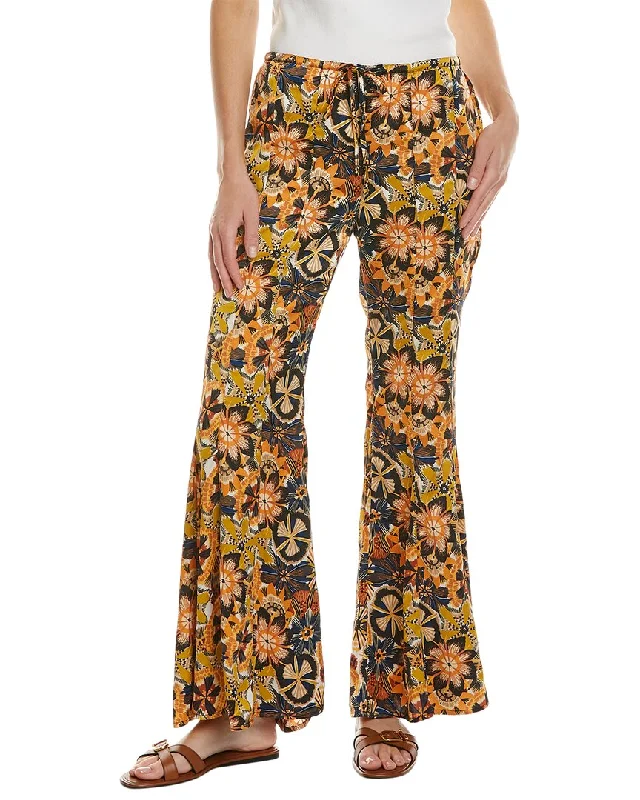 retro high rise pants -Traffic People Stevie Flare Pant