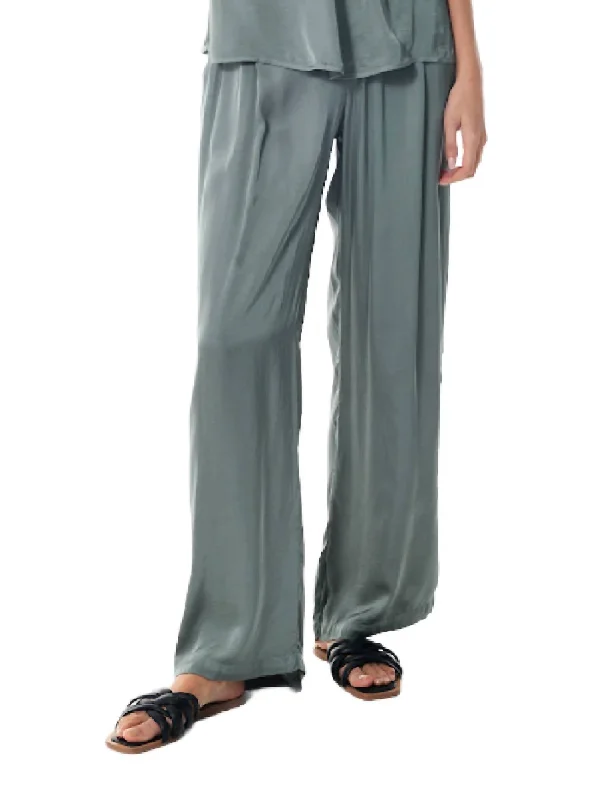 stretchy textured pants -Women's Reed Pant In Marine