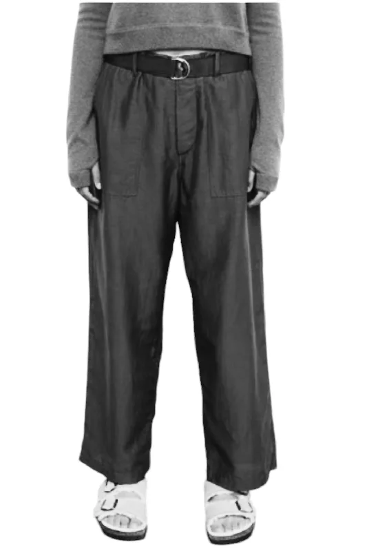 fitted clean pants -Women's Utility Pant In Coal