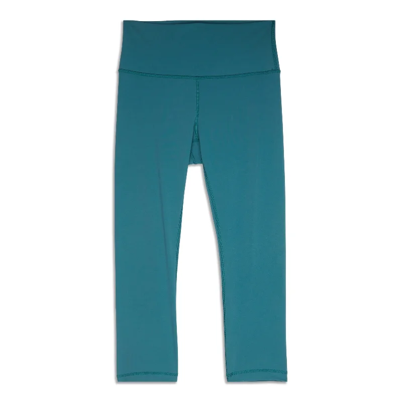 soft textured pants -Wunder Under High Rise Crop - Resale