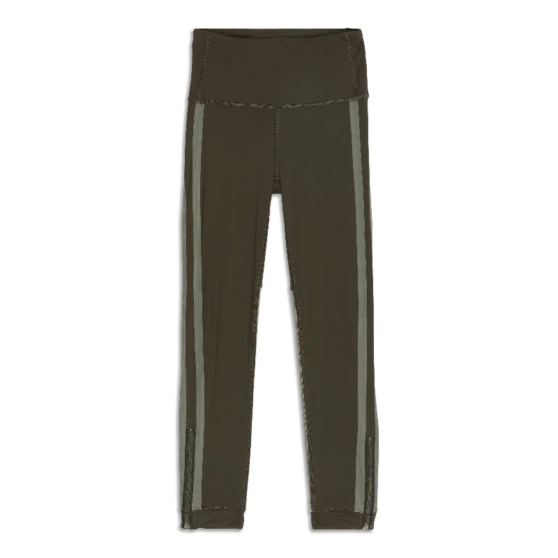 stylish paperbag pants -Zip The Line Crop - Resale